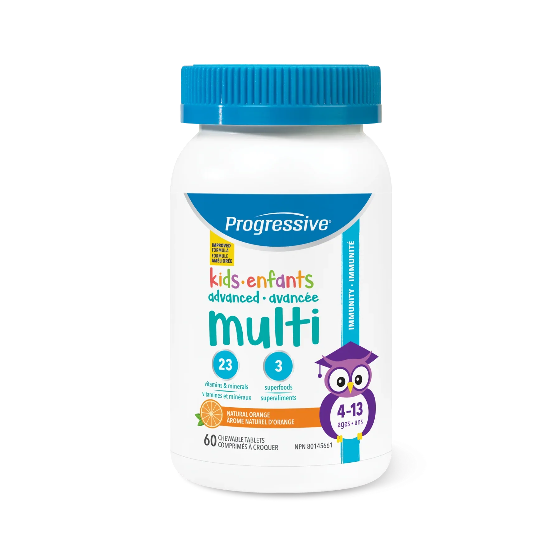 Progressive - Multi Kids - Natural Orange Flavour