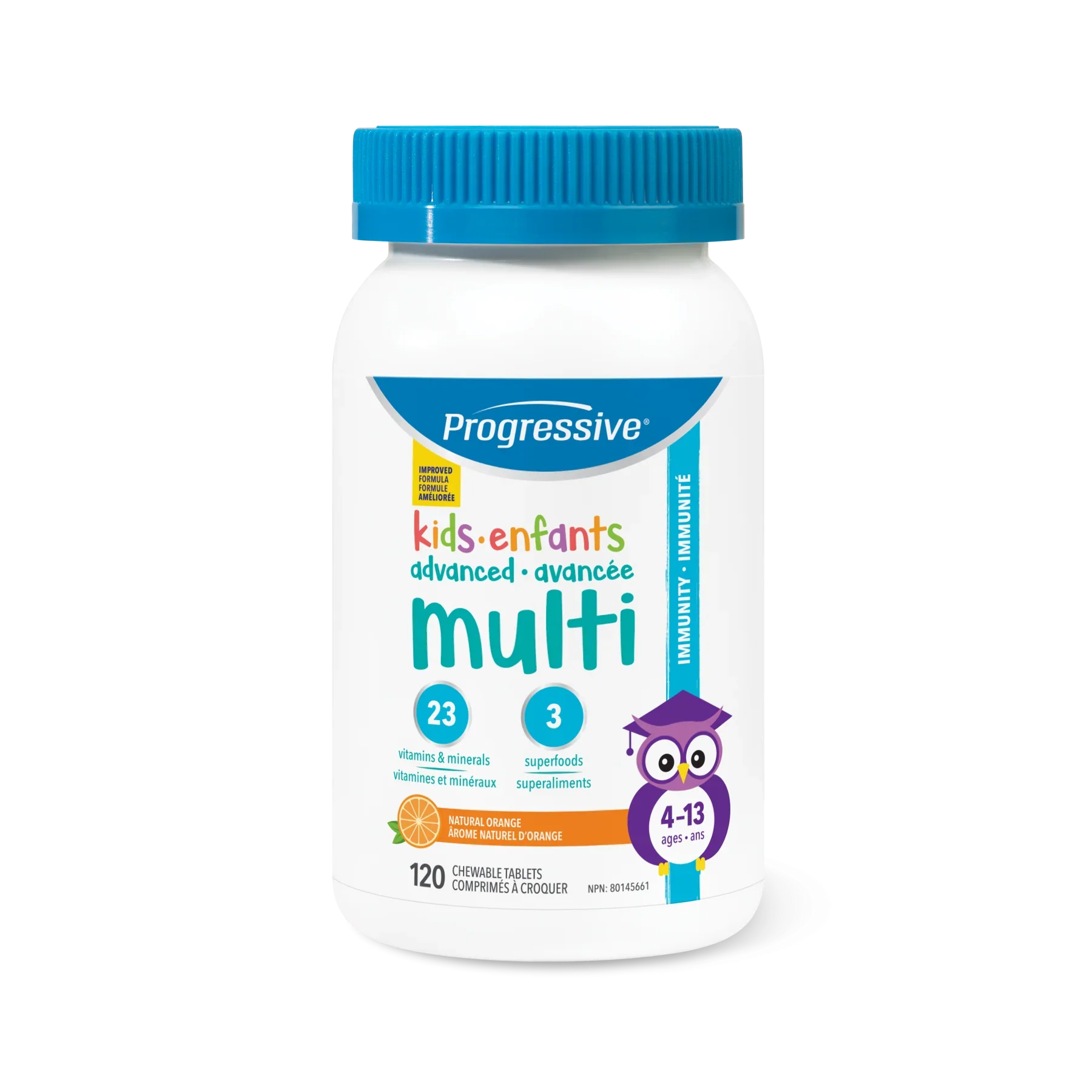 Progressive - Multi Kids - Natural Orange Flavour - Image 2