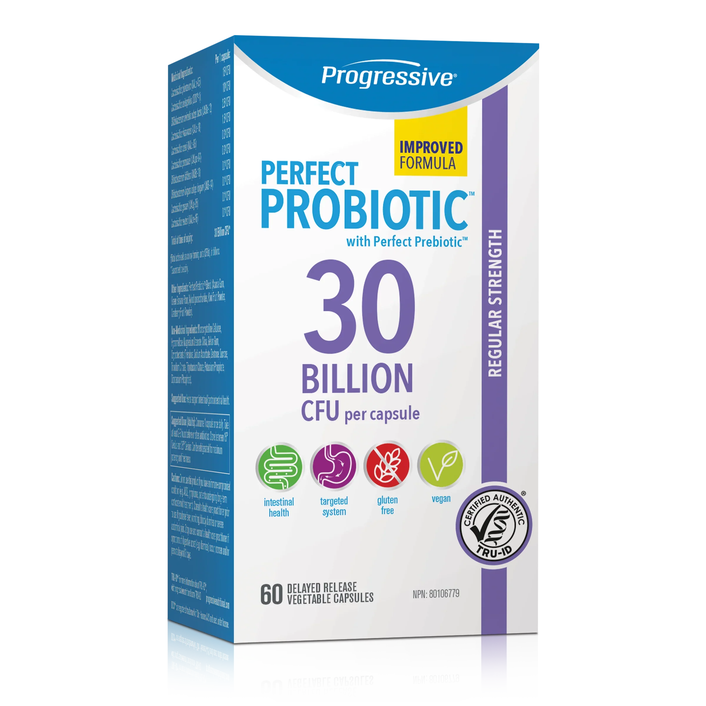 Progressive - Perfect Probiotic Regular Strength 30 Billion