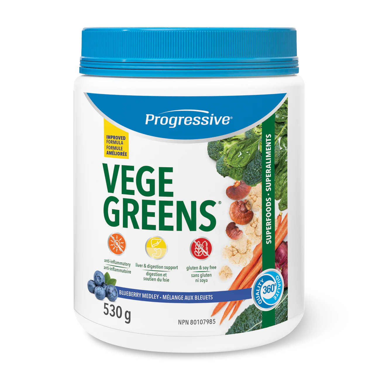 Progressive - VegeGreens -  Blueberry Medley - Image 2