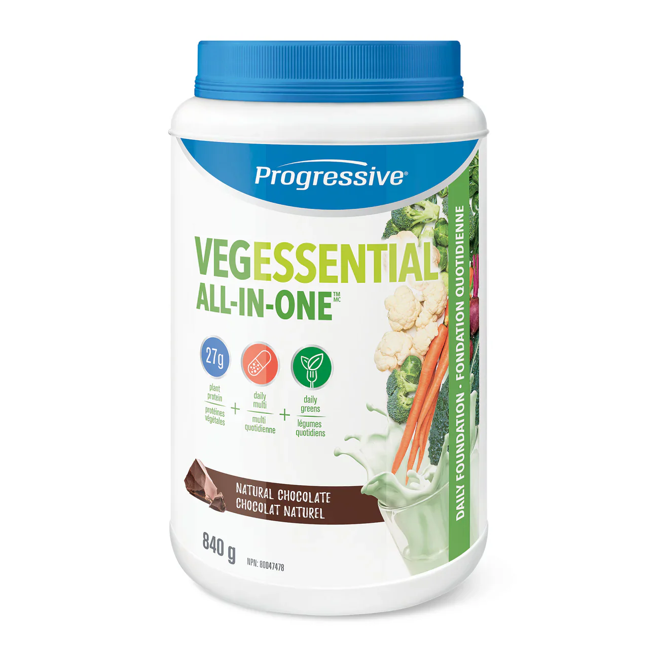 Progressive - VegEssential All-In-One - Natural Chocolate