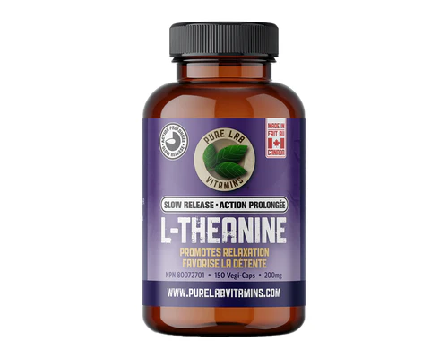 Pure Lab Vitamins - Vitamins L-Theanine 200mg Slow Release - Image 2