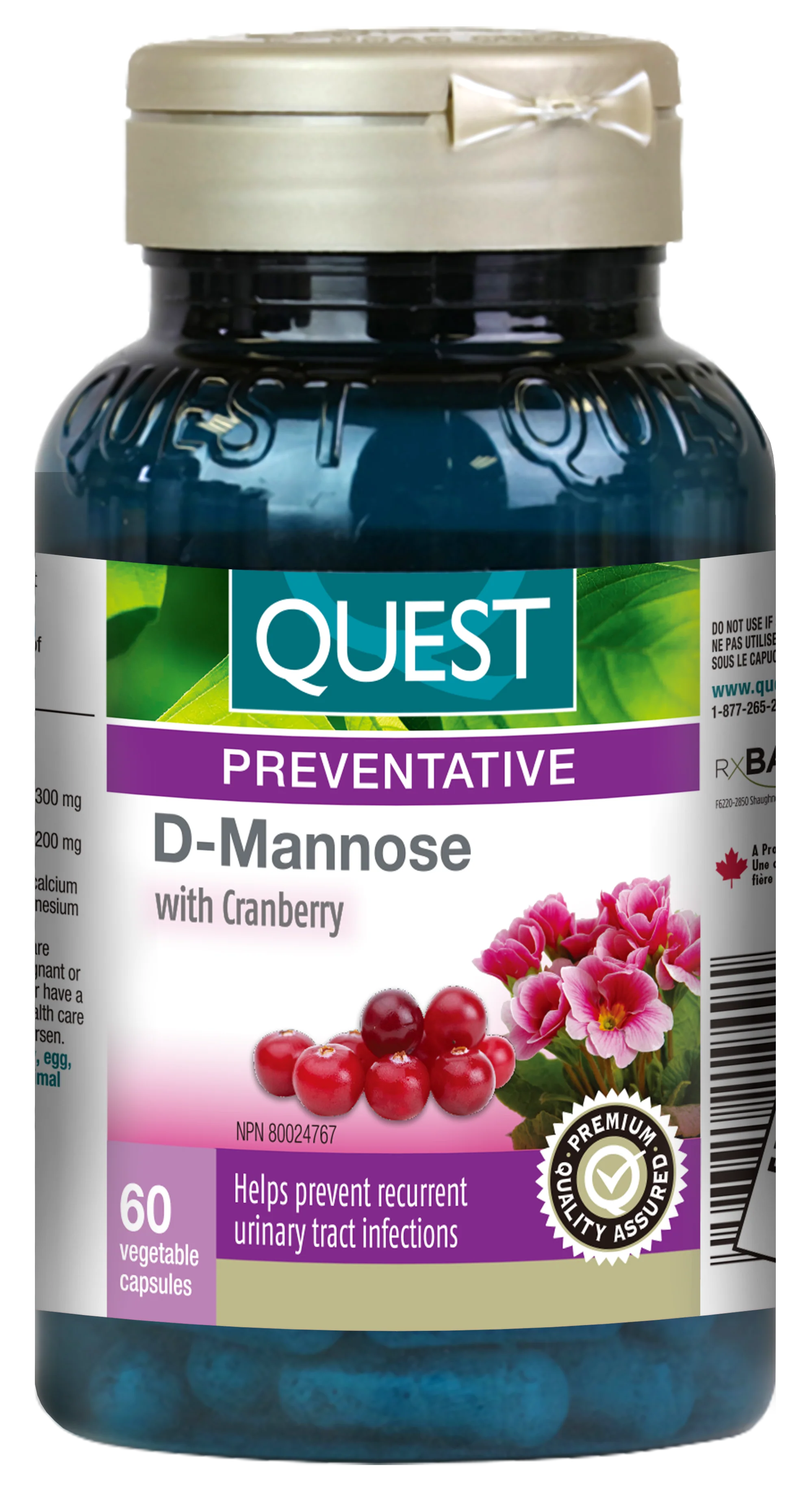 Quest - D-Mannose with Cranberry
