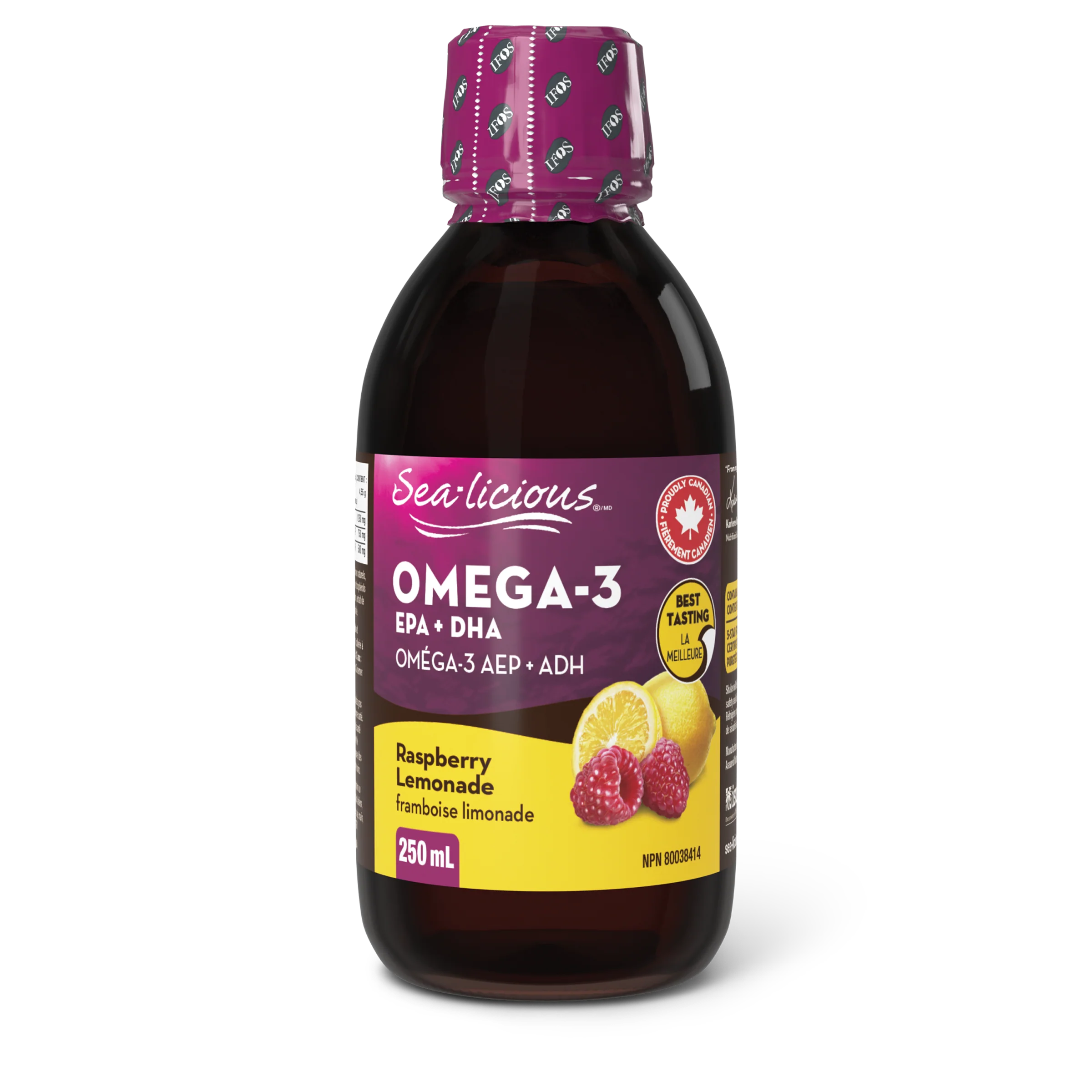 Sea-Licious - Omega-3 EPA + DHA - Raspberry Lemonade