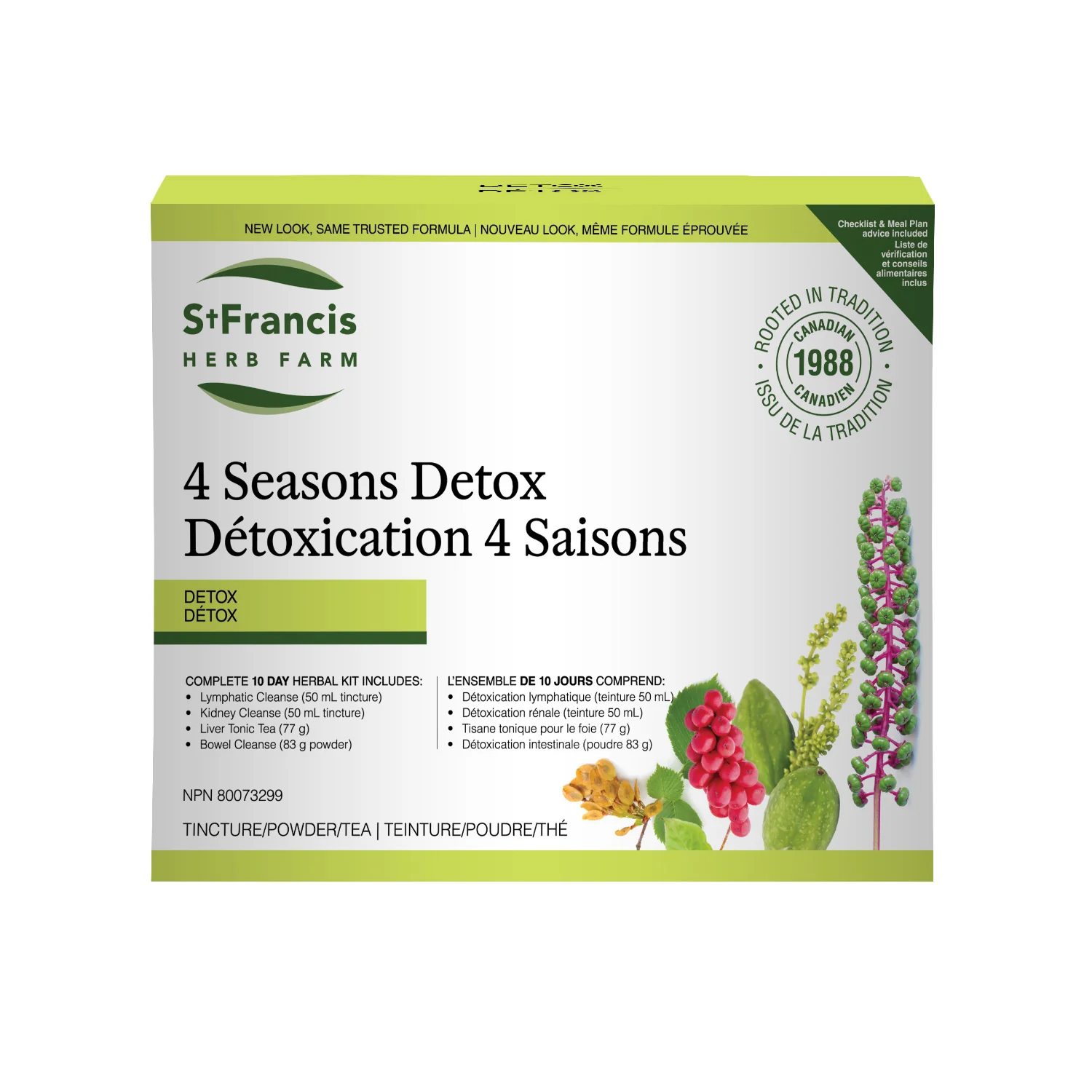 St Francis - 4 Seasons Detox Kit