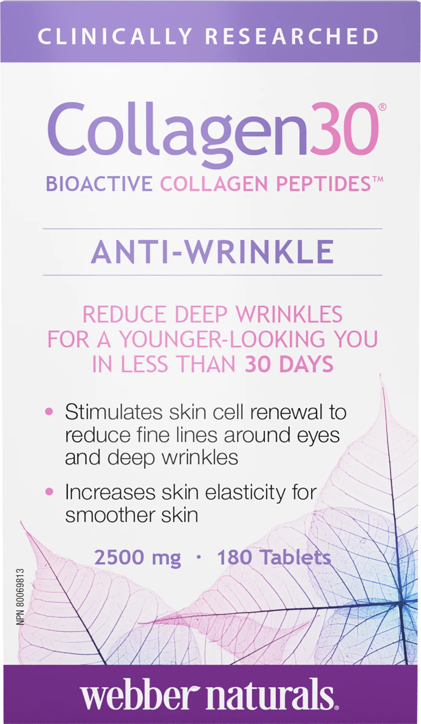 Webber Naturals - Collagen30 BioActive Collagen Peptides